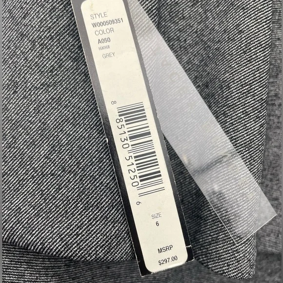 Alice + Olivia Gray Peplum Dress - Picture 9 of 13